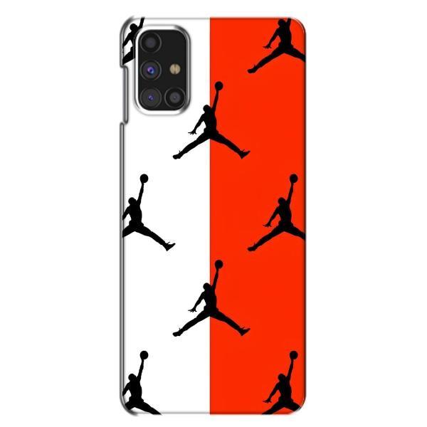 Чехлы для Samsung Galaxy M31s - с картинкой JORDAN (AlphaPrint) – Лого Джордан