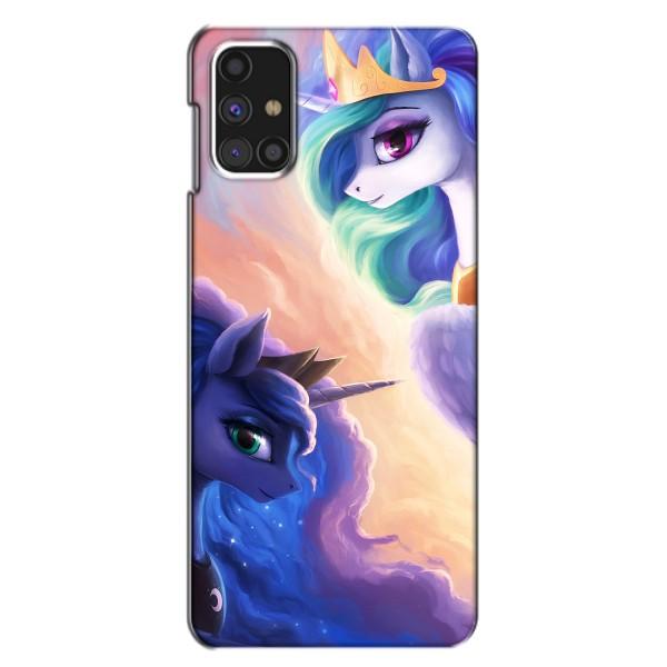 Чехол для Самсунг М31с - (Единорожки - Новинки) (AlphaPrint) – Единорожки