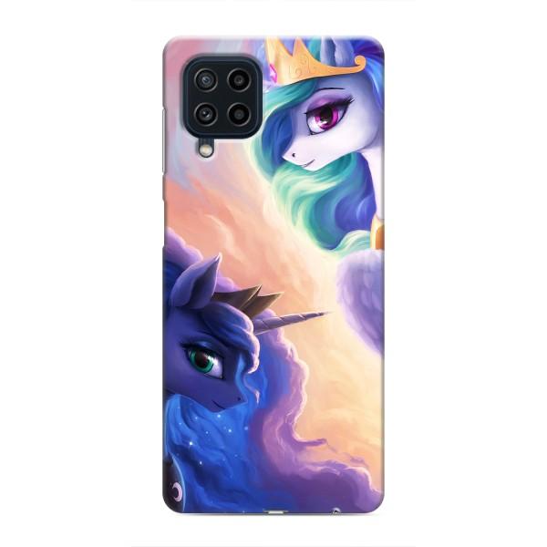Чехол для Самсунг М32 - (Единорожки - Новинки) (AlphaPrint) – Единорожки