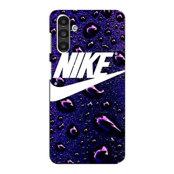 Чехол с логотипом Найк на Samsung Galaxy M34 (5G) – Найк на фиолетовом