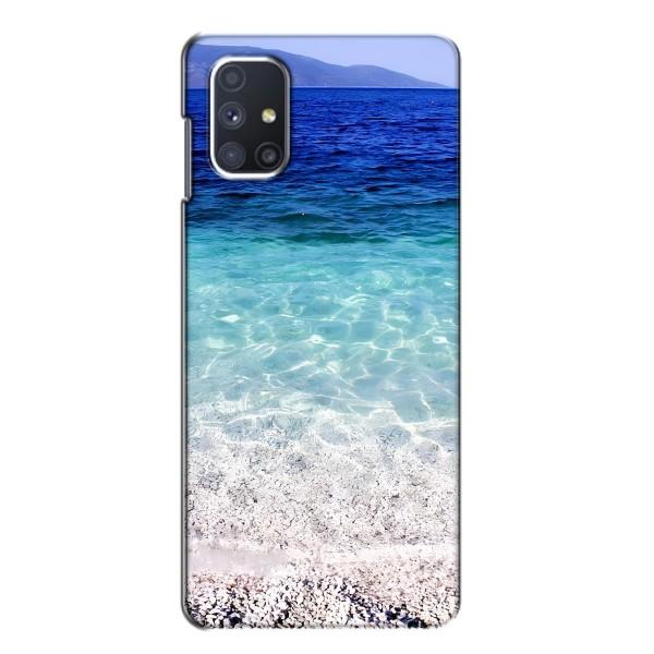 Силиконовый чехол с КАРТИНКАМИ лето для Samsung Galaxy M51 (AlphaPrint) – Море