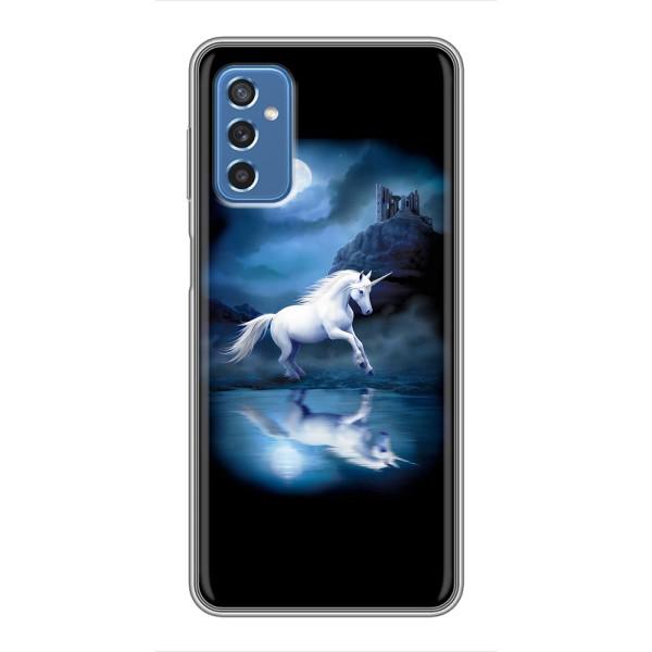 Чехол для Самсунг М52 (5G) - (Единорожки - Новинки) (AlphaPrint) – Единорог