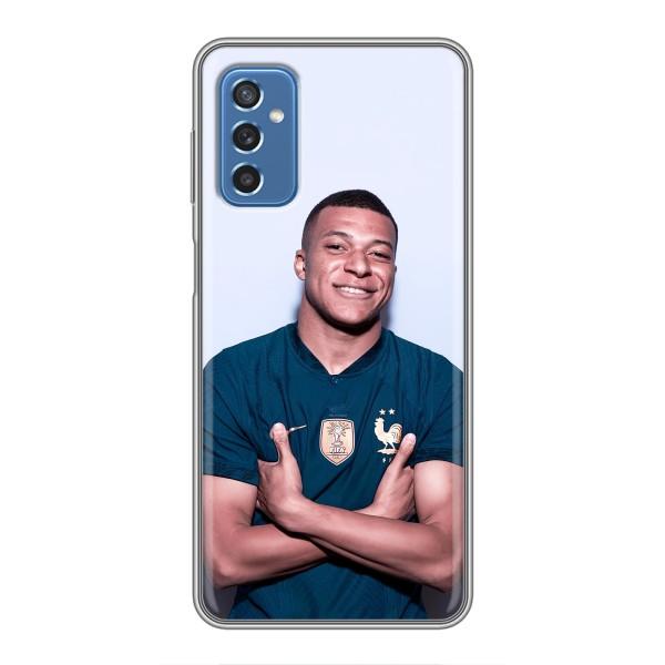 Чехол (TPU) с Футболистом на Samsung Galaxy M52 – Мбаппешичка