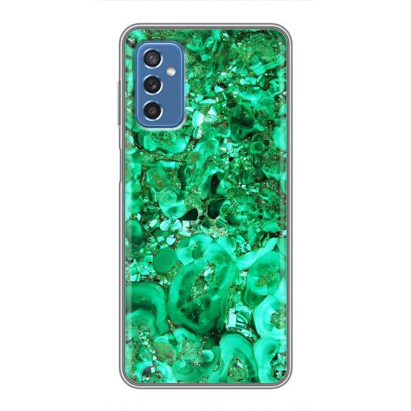 Мраморний чехол на Samsung Galaxy M52 (VPrint) – Салатовий Мрамор