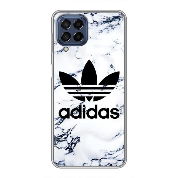 Чехлы Адидас для Samsung Galaxy M53 (5G) (M536B) (AlphaPrint) – Адидас на мраморе