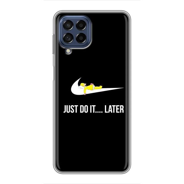 Чохол з логтипом Найк на Samsung Galaxy M53 (5G) (M536B) – Nike just do it