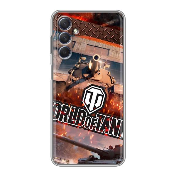 Чехлы с тематикой Киберспорт для Sansung Galaxy M54 (5G) (VPrint) – World of Tanks