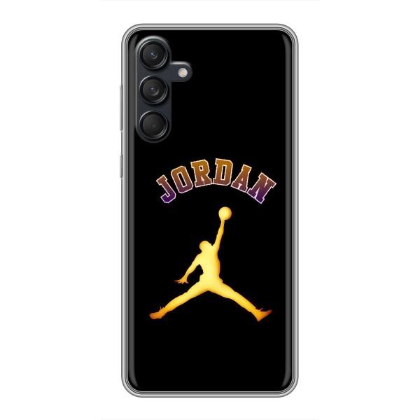 Чохли для Samsung Galaxy M55 5G - з картинкою JORDAN (AlphaPrint) – Jordan Gold