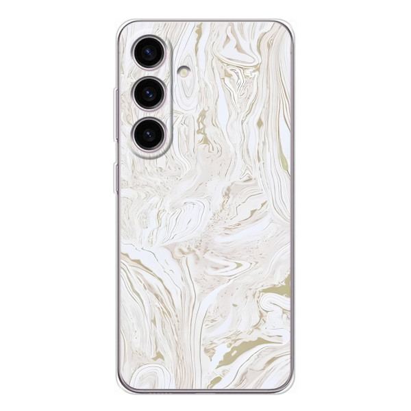 Мраморный чехол на Samsung Galaxy M56 (VPrint) – Белый мрамор