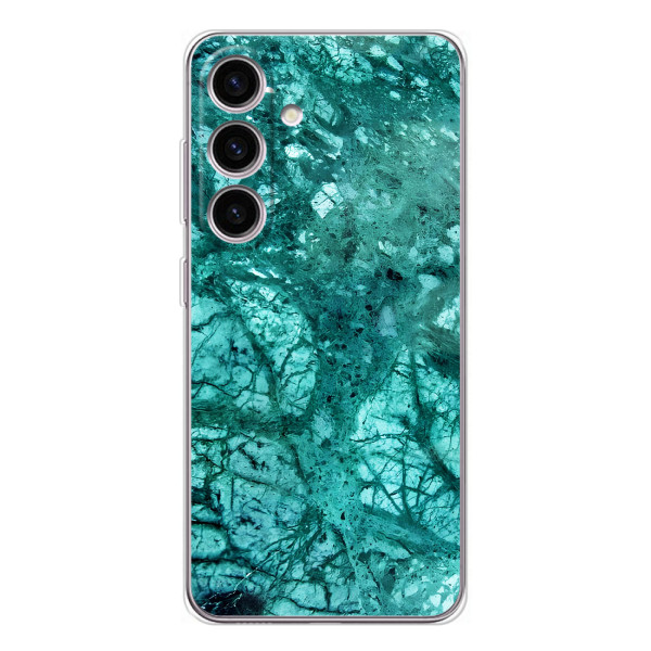 Мраморный чехол на Samsung Galaxy M56 (VPrint) – Зеленый мрамор