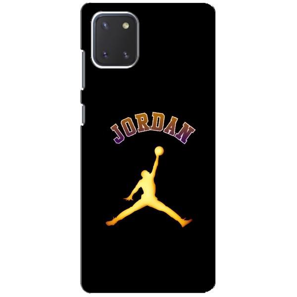 Чехлы для Samsung Galaxy Note 10 Lite - с картинкой JORDAN (AlphaPrint) – Jordan Gold