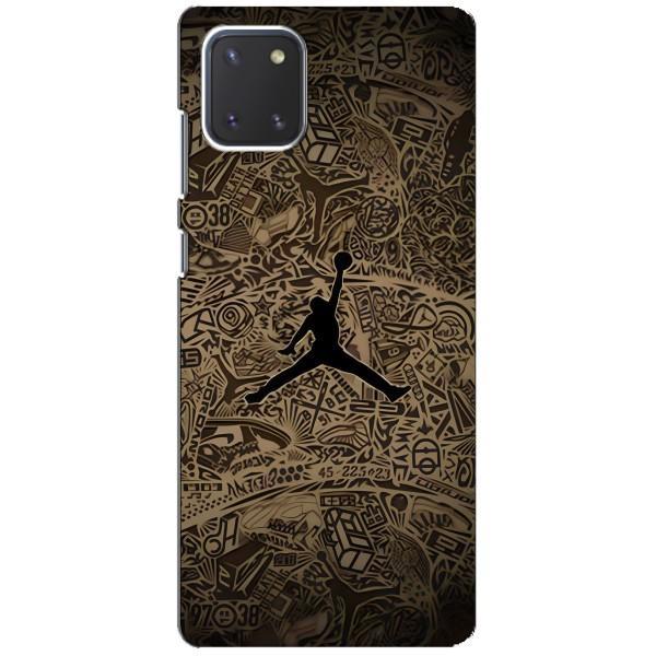Чехлы для Samsung Galaxy Note 10 Lite - с картинкой JORDAN (AlphaPrint) – Logo Jordan
