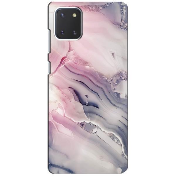 Мраморний чехол на Samsung Galaxy Note 10 Lite (VPrint) – Пурпурний Мрамор