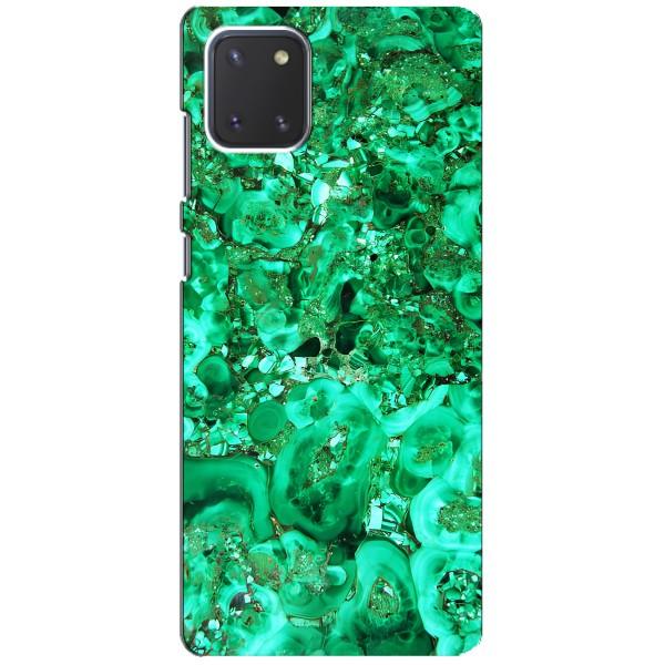 Мраморний чехол на Samsung Galaxy Note 10 Lite (VPrint) – Салатовий Мрамор