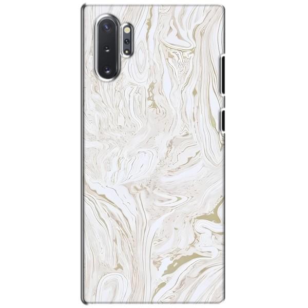 Мраморный чехол на Samsung Galaxy Note 10 Plus (VPrint) – Белый мрамор