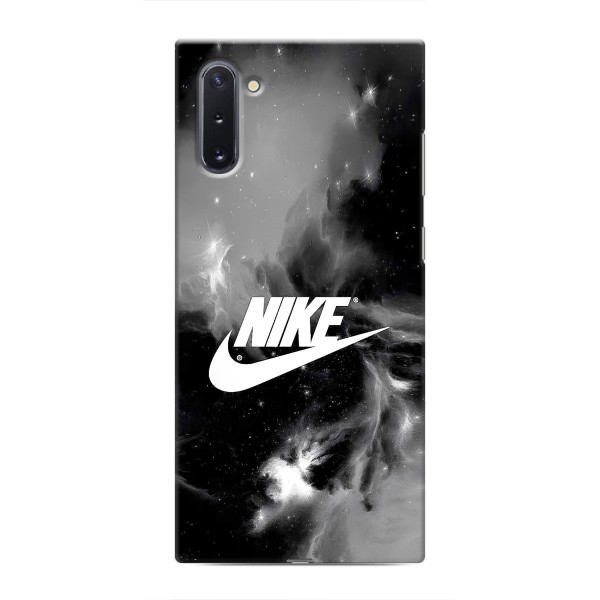 Чехол с логотипом Найк на Samsung Galaxy Note 10 – Найк дымчатый