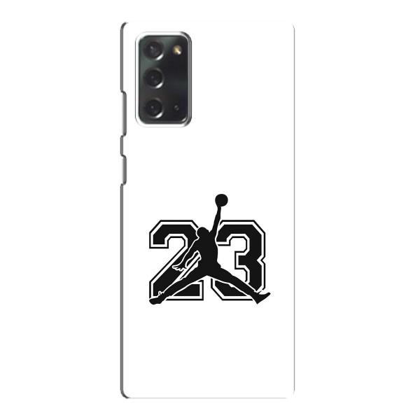 Чохли для Samsung Galaxy Note 20 - з картинкою JORDAN (AlphaPrint) – Jordan 23