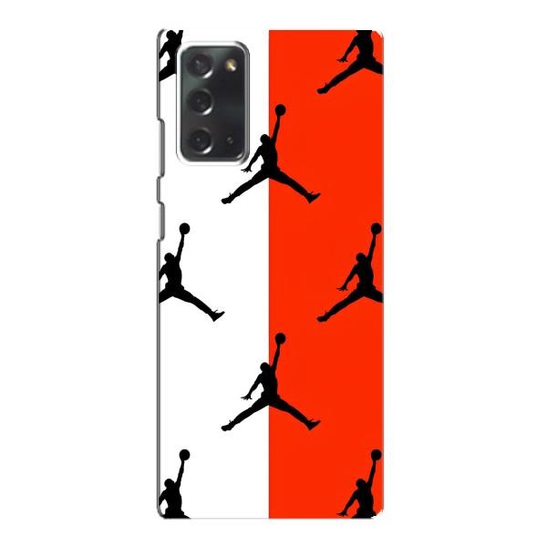 Чохли для Samsung Galaxy Note 20 - з картинкою JORDAN (AlphaPrint) – Лого Джордан