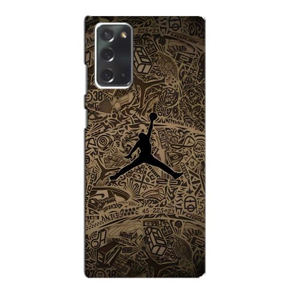 Чохли для Samsung Galaxy Note 20 - з картинкою JORDAN (AlphaPrint) – Logo Jordan