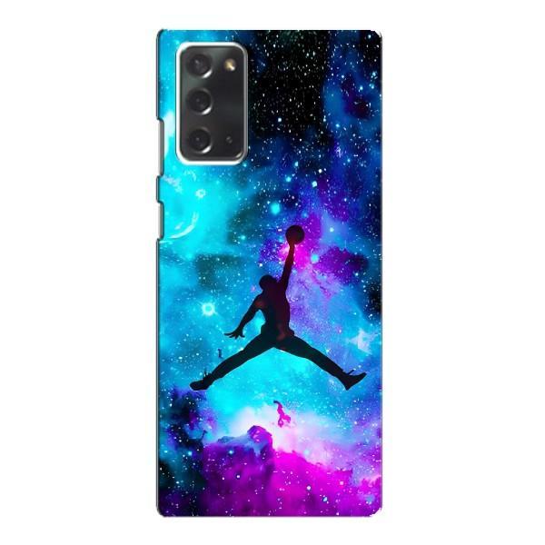 Чохли для Samsung Galaxy Note 20 - з картинкою JORDAN (AlphaPrint) – Яскравий Джордан