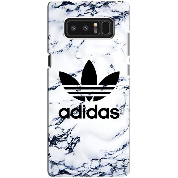 Чехлы Адидас для samsung Galaxy Note 8 (AlphaPrint) – Адидас на мраморе