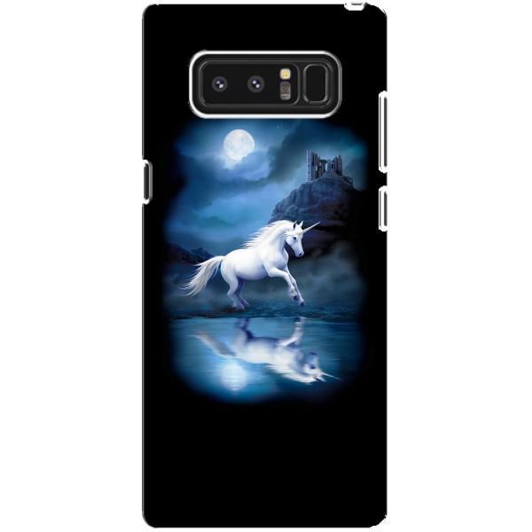 Чехол для Самсунг Галакси Ноут 8 - (Единорожки - Новинки) (AlphaPrint) – Единорог