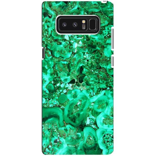 Мраморный чехол на samsung Galaxy Note 8 (VPrint) – Салатный Мрамор