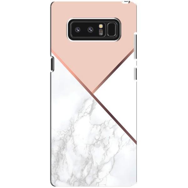 Мраморный чехол на samsung Galaxy Note 8 (VPrint) – Тройной мрамор