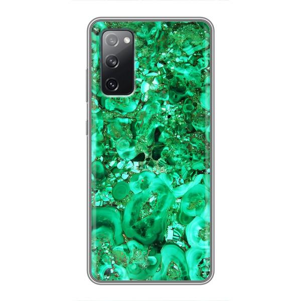 Мраморний чехол на Samsung Galaxy S20 FE (VPrint) – Салатовий Мрамор