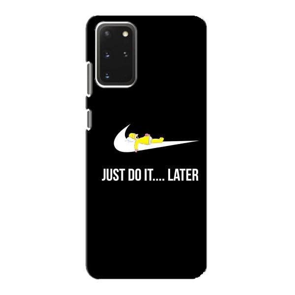 Чехол с логотипом Найк на Samsung Galaxy S20 – Nike just do it