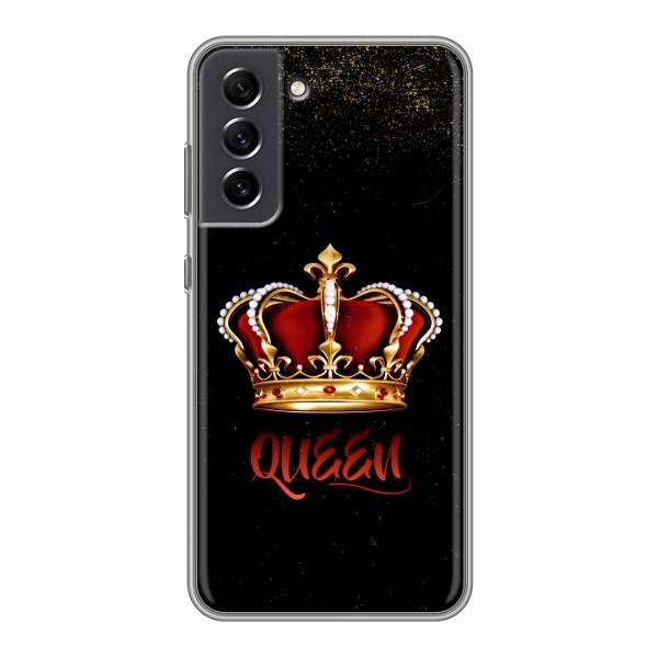 Чохол з Короною Самсунг Гелексі С21 ФЕ - (AlphaPrint) – Корона короля