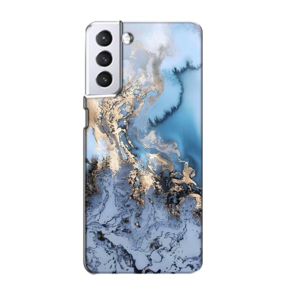 Мраморный чехол на Samsung Galaxy S21 (VPrint) – Нежный мрамор