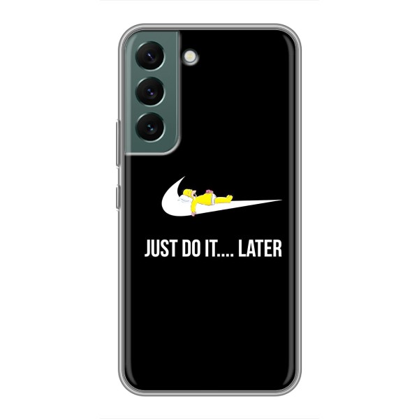Чехол с логотипом Найк на Samsung Galaxy S22 Plus – Nike just do it