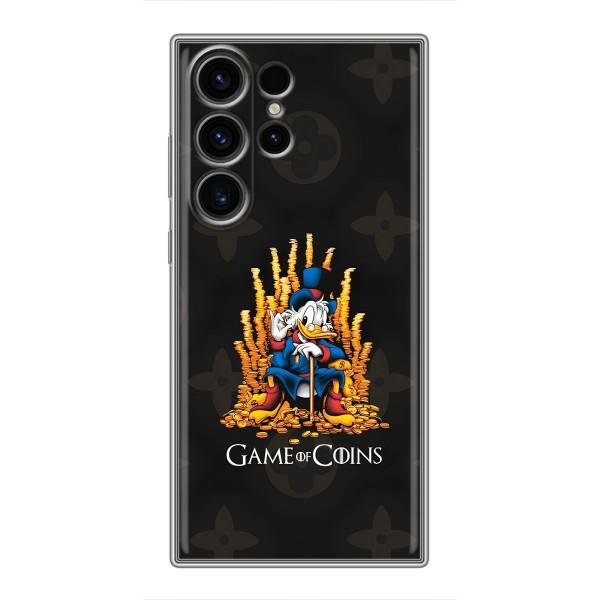Чехли для Samsung Galaxy S22 Ultra - Скрудж МакДак Louis Vuitton (PREMIUMPrint) – Король грошей