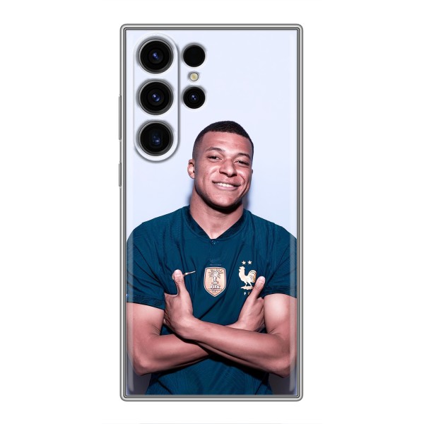 Чохол (TPU) з Футболістом на Samsung Galaxy S22 Ultra – Мбаппешичка