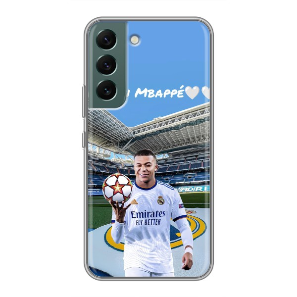 Чехол (TPU) с Футболистом на Samsung Galaxy S22 – Mbappe Real