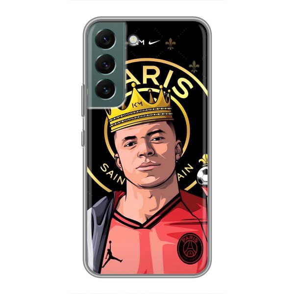 Чехол (TPU) с Футболистом на Samsung Galaxy S22 – Mbappe King