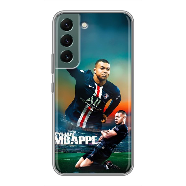 Чехол (TPU) с Футболистом на Samsung Galaxy S22 – MBAPPE