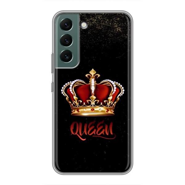 Чохол з Короною Самсунг Гелексі S22 - (AlphaPrint) – Корона короля