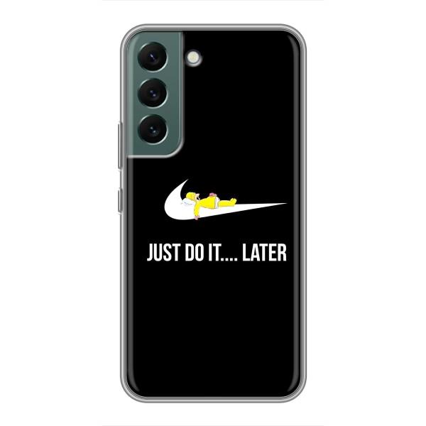 Чехол с логотипом Найк на Samsung Galaxy S22 – Nike just do it