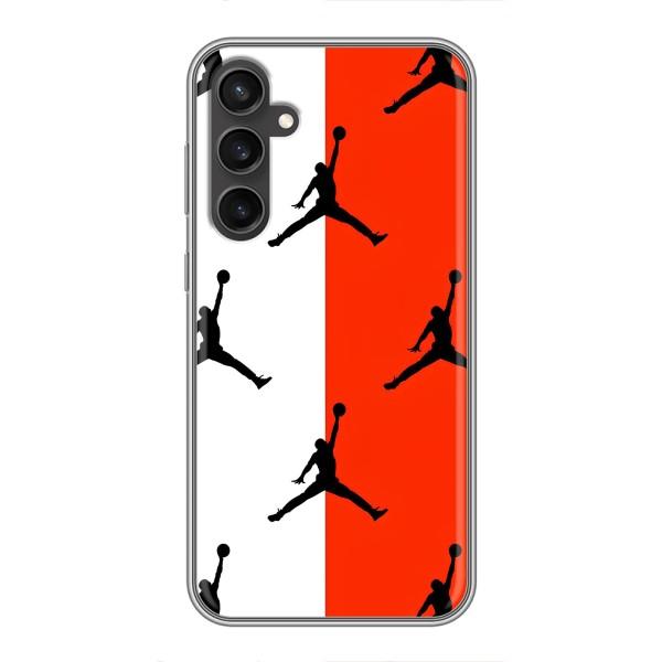 Чехлы для Samsung Galaxy S23 FE - с картинкой JORDAN (AlphaPrint) – Лого Джордан