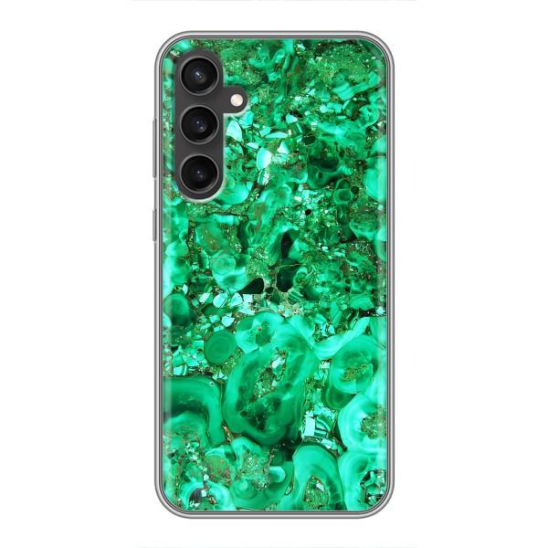 Мраморный чехол на Samsung Galaxy S23 FE (VPrint) – Салатный Мрамор