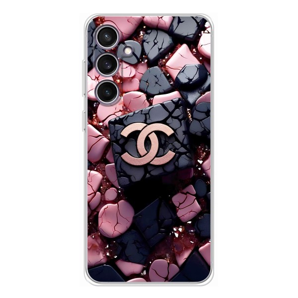 Чехол (Dior, Prada, YSL, Chanel) для Samsung Galaxy S24 FE – Шанель