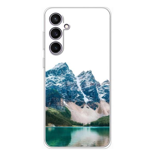 Силиконовый чехол с КАРТИНКАМИ лето для Samsung Galaxy S24 FE (AlphaPrint) – Гори