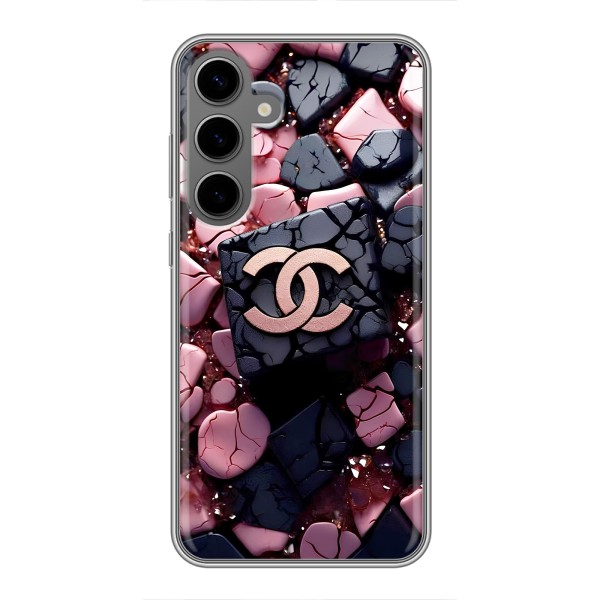 Чехол (Dior, Prada, YSL, Chanel) для Samsung Galaxy S24 Plus – Шанель