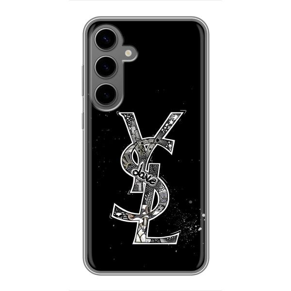 Чехол (Dior, Prada, YSL, Chanel) для Samsung Galaxy S24 Plus – YSL