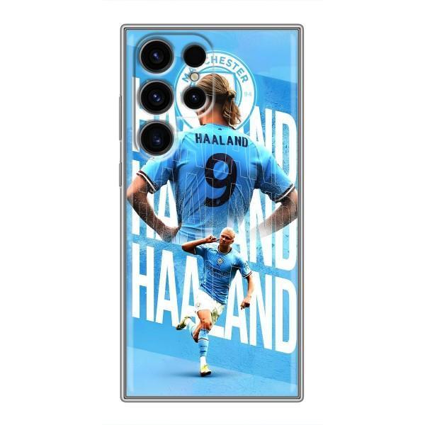Чехлы с футболистом Ерлинг Холанд для Samsung Galaxy S24 Ultra (AlphaPrint) – Erling Haaland