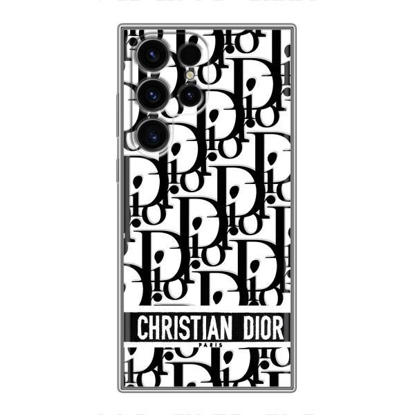 Чехол (Dior, Prada, YSL, Chanel) для Samsung Galaxy S24 Ultra – Christian Dior