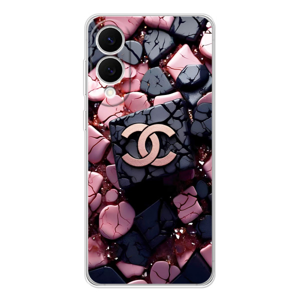 Чехол (Dior, Prada, YSL, Chanel) для Samsung Galaxy S25 Edge – Шанель