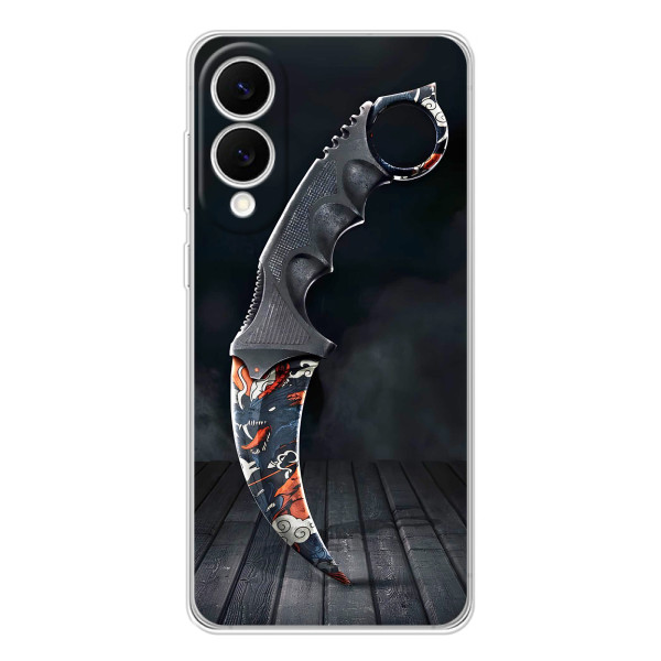 Чохол КІБЕРСПОРТ для Samsung Galaxy S25 Edge – Кинжал КС ГО